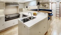 J Class luxury yacht Endeavour - Galley